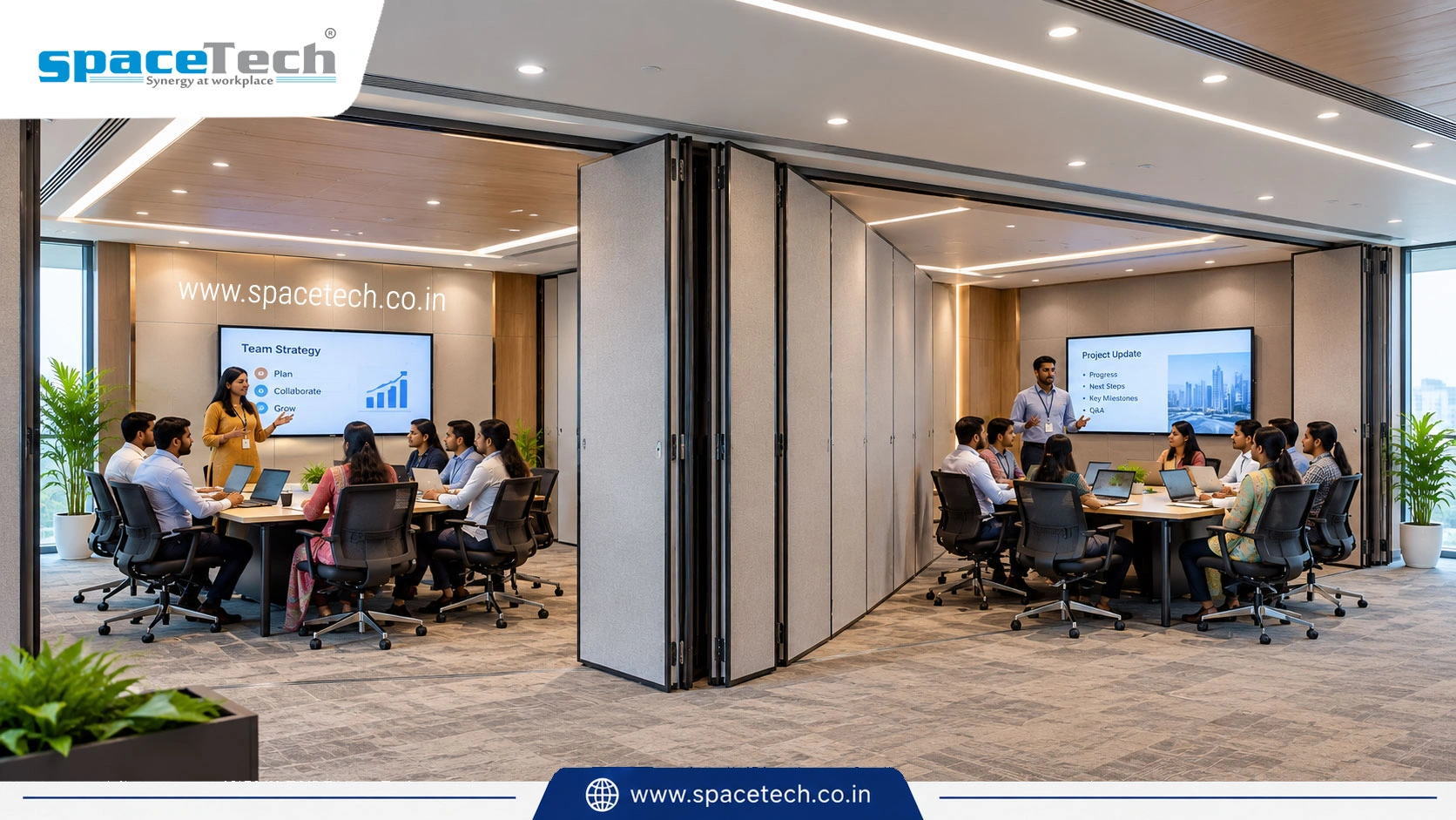 Folding Partition in Pune
